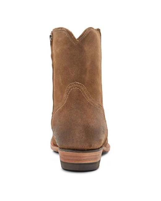 Frye Brown Austin Inside-zip Boots for men