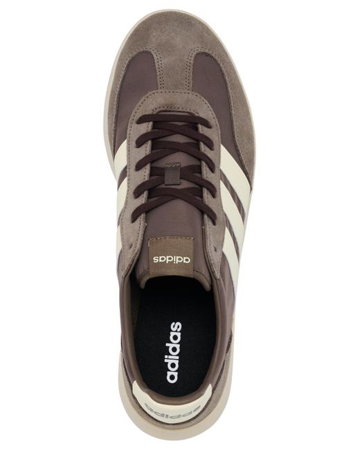 Adidas Brown Barreda Decode Casual Sneakers From Finish Line for men