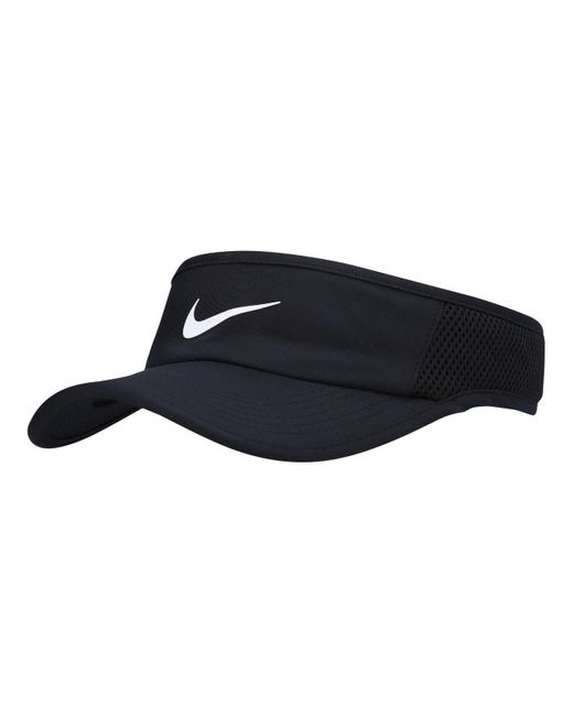Nike Black Featherlight Performance Visor in Blue for Men Lyst
