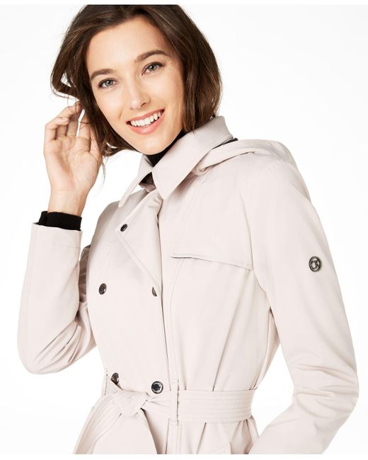 macy's calvin klein trench coat