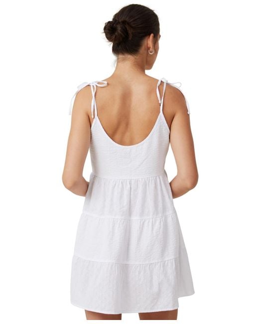 Cotton On White Solstice Mini Dress