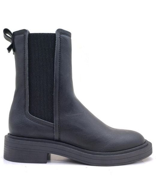 Kenneth Cole Blue Anabelle Chelsea Zipper Booties