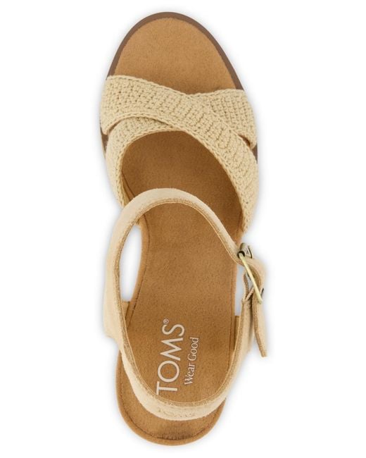 TOMS Metallic Majorca Sandal