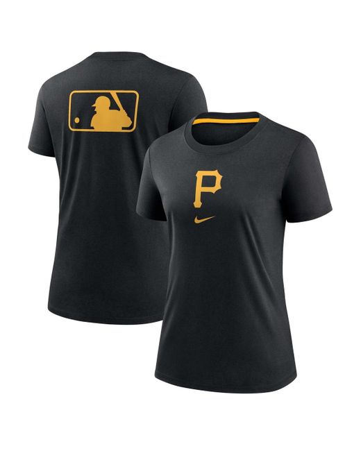 Nike Black Pittsburgh Pirates Authentic Collection Early Work Tri-blend T-shirt