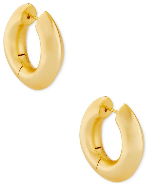 Kendra Scott Metallic Elisa Pendant Necklace And Mikki huggie Earrings Gift Set