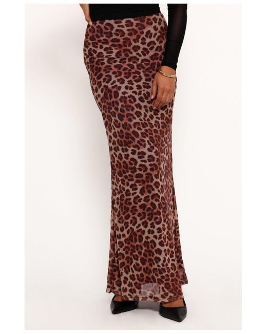 Petal & Pup Red Cici Maxi Skirt