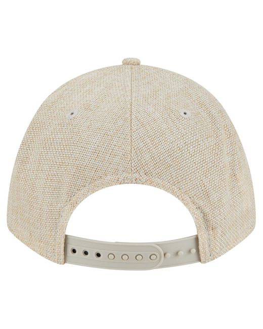 KTZ Natural Seattle Mariners Cotton Weave M-crown A-frame 9forty Adjustable Hat for men