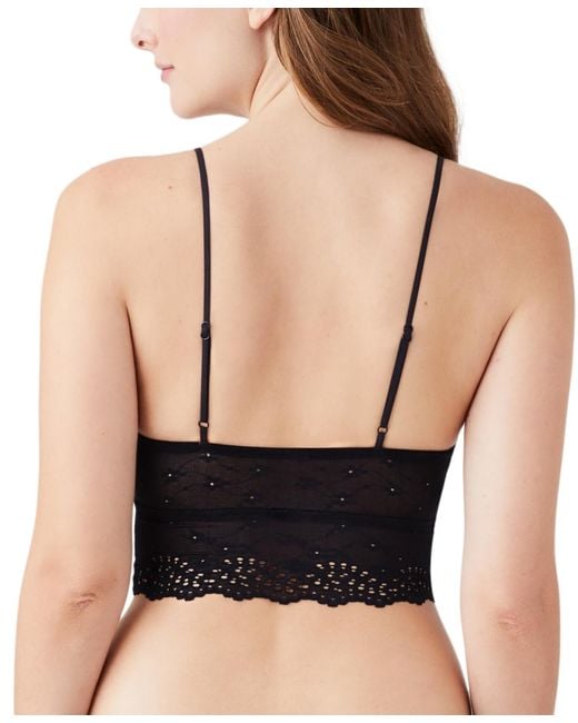 B.tempt'd Black By Wacoal Inspired Eyelet Bralette 910219