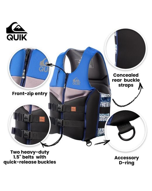 Quiksilver Blue Everyday Life Jacket for men