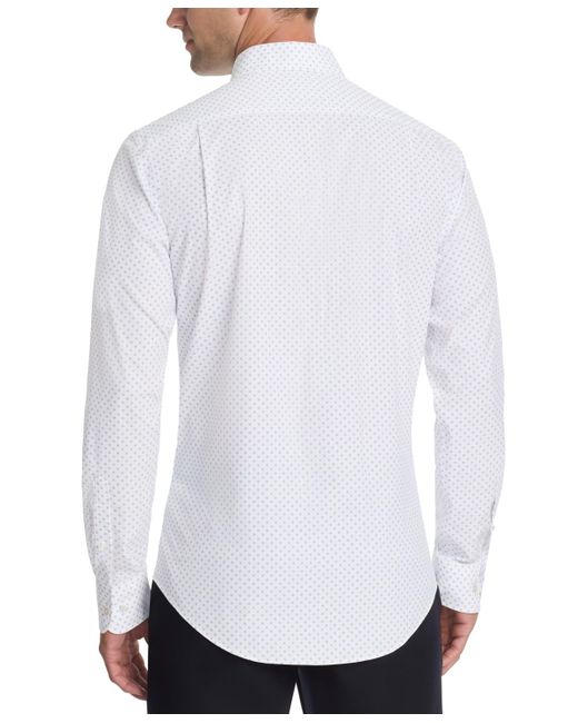 Tommy Hilfiger White Athletic Fit Dress Shirt for men