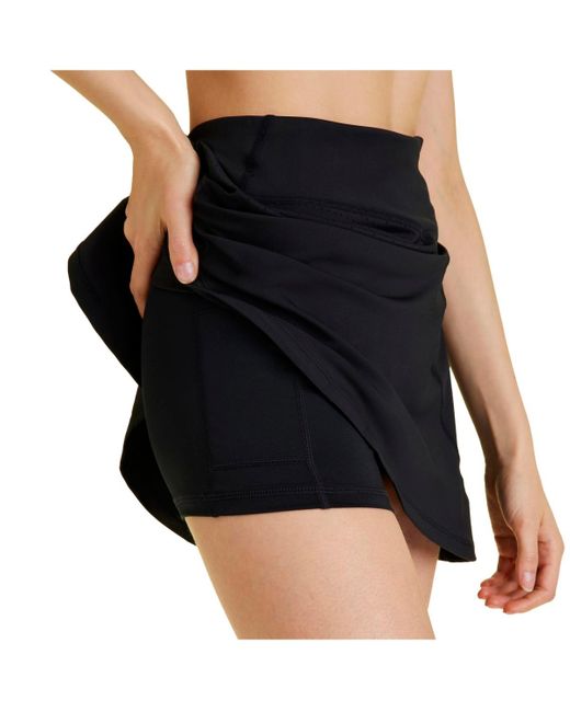 Alala Black Plus Size Rally Skort