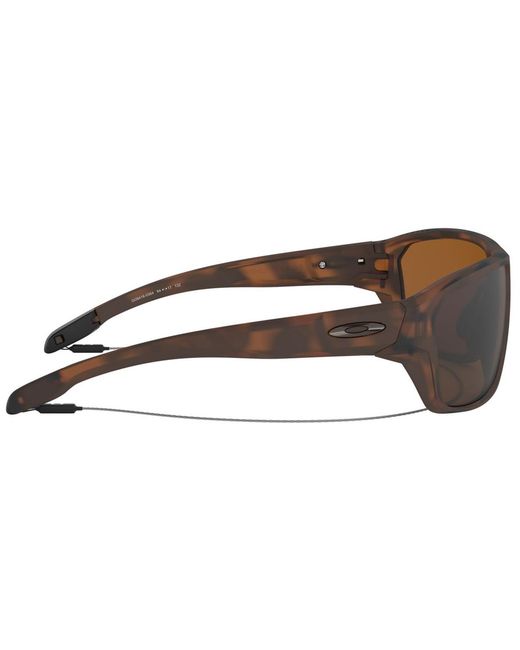 Oakley Brown S Oo9416 Split Shot Rectangular Sunglasses for men