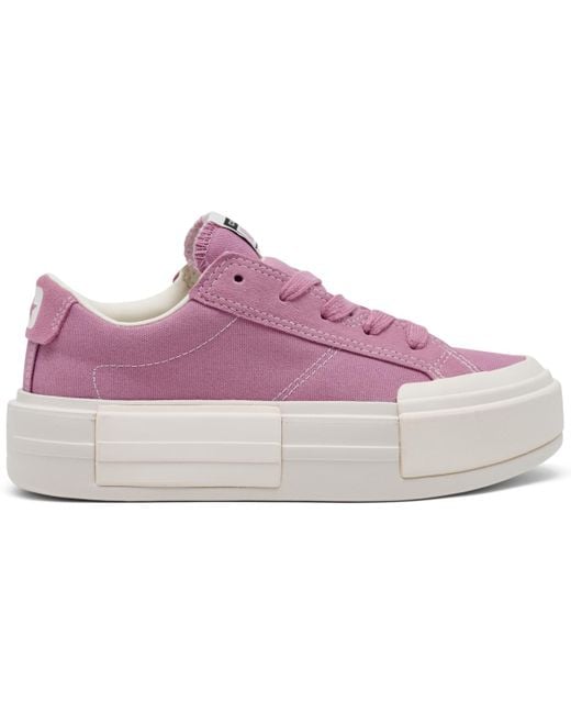 Converse Pink Chuck Taylor All Star Cruise Casual Sneakers From Finish Line