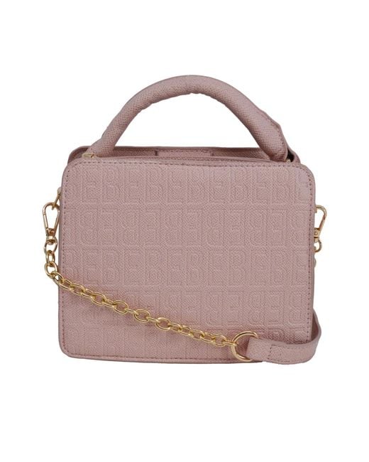 Bebe Pink Thea Mini Satchel Bag