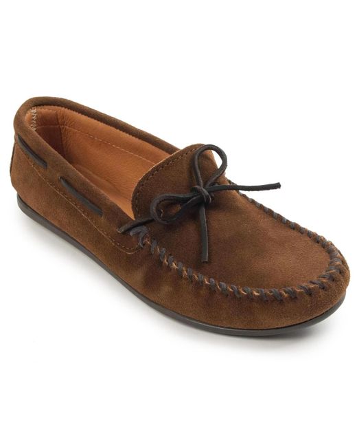 Minnetonka Mens Taft, Charcoal, 13 M