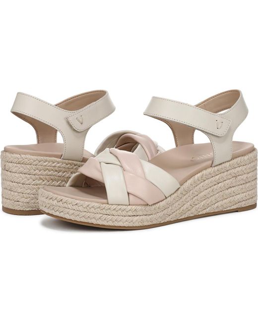 Vionic Metallic Saratoga Espadrille Sandals