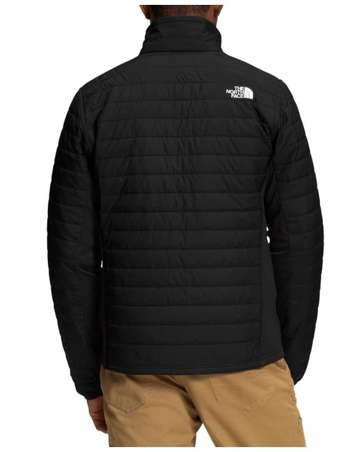 The North Face Black Canyonlands Puffer Hybrid Jacket for men