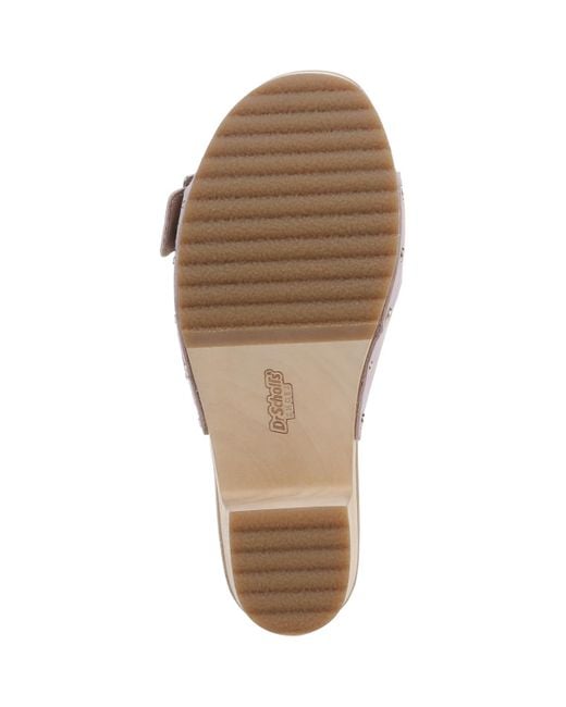 Dr. Scholls White Original Vibe Slide Platform Sandals