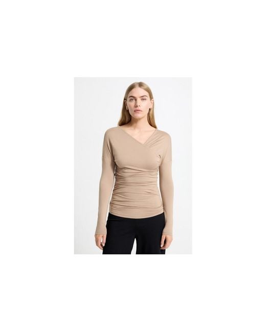 MARCELLA Black Jisoo Top