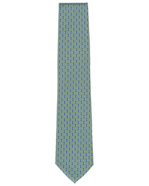 Perry Ellis Blue Cain Neat Pattern Classic Tie for men