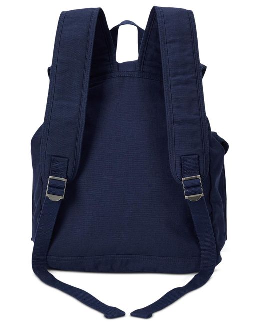 Polo Ralph Lauren Blue Flap-top Canvas Backpack for men
