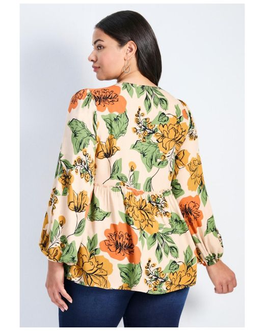 Avenue Multicolor Plus Size Harley Tunic