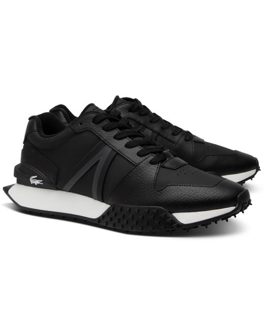 Lacoste Black L-spin Deluxe Lace-up Sneakers for men