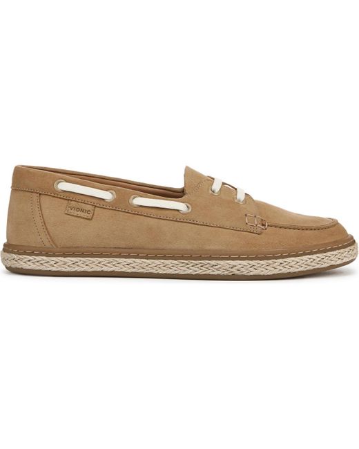 Vionic White Bay Boat Shoes