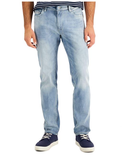 Sun & Stone Denim Landis Straight-fit Jeans, Created For Macy's in Blue ...