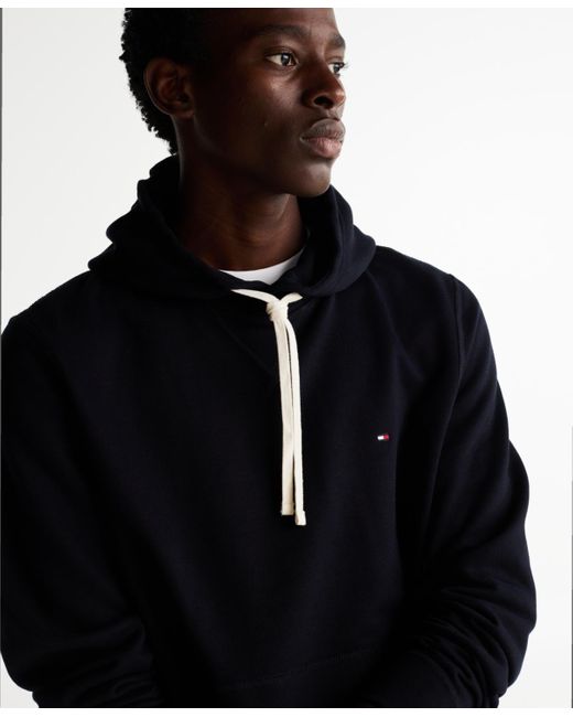 Tommy Hilfiger Blue Essential Fleece Hoodie for men