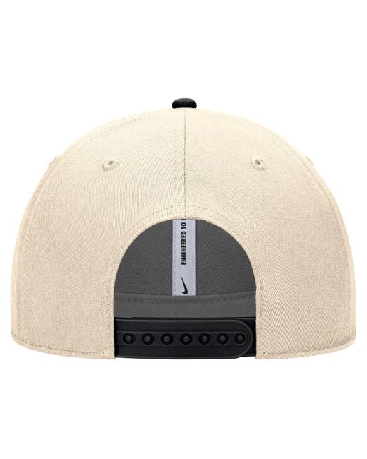 Nike Natural Wake Forest Demon Deacons Rise Adjustable Hat for men