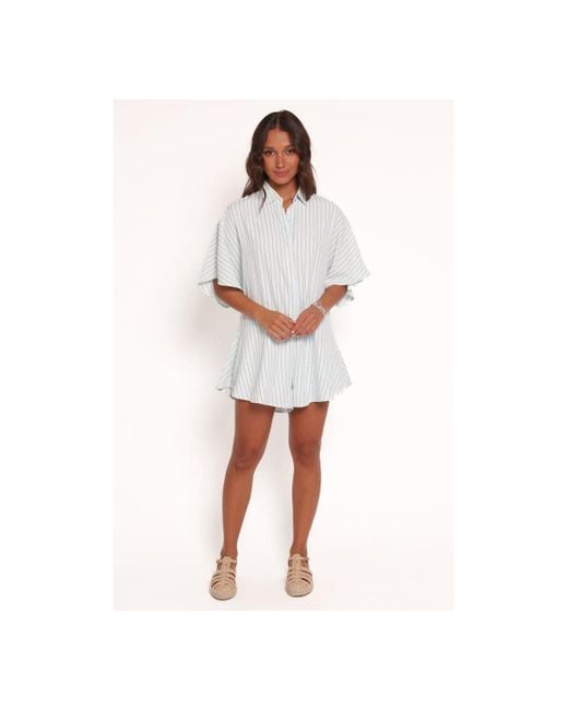 Petal & Pup White Sebastian Romper