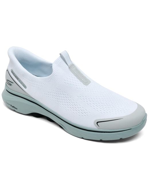 Skechers White Slip-ins: Go Walk 7 for men