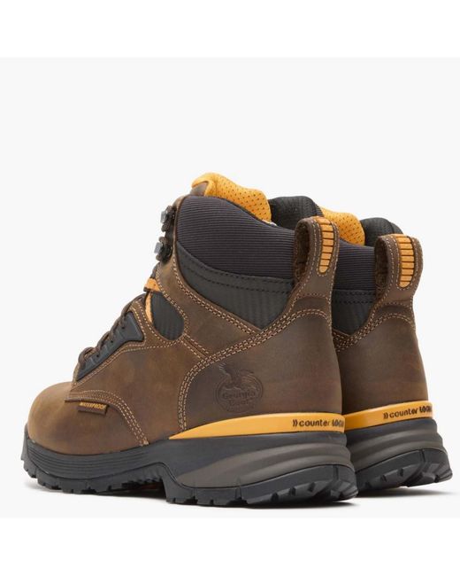 Georgia Boot Brown Tbd Waterproof Work Boot for men