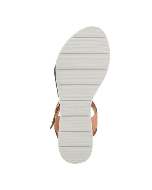 Spring Step Brown Nihira Flat Sandal