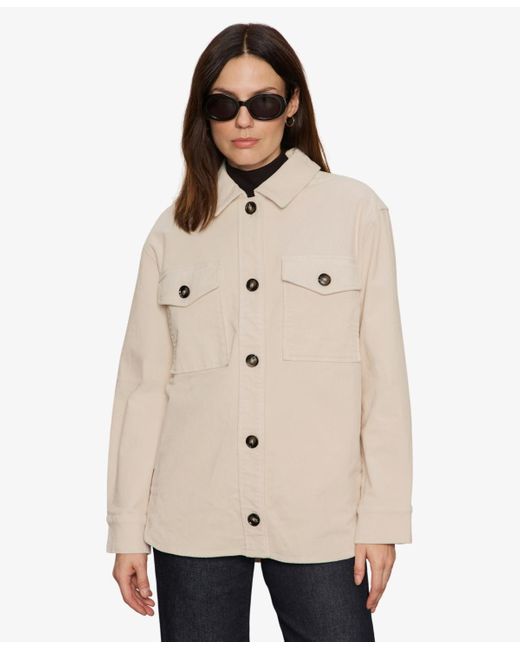 Sanctuary Natural The Corduroy Shacket