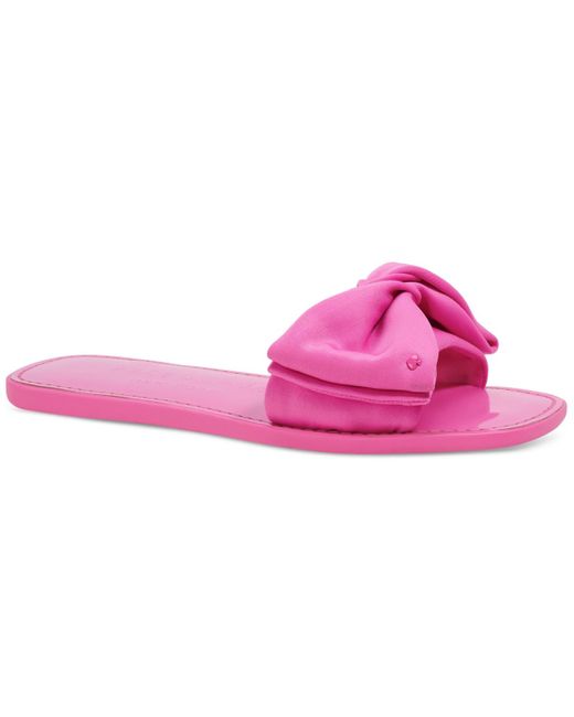 Kate Spade Pink Bikini Slide Sandals
