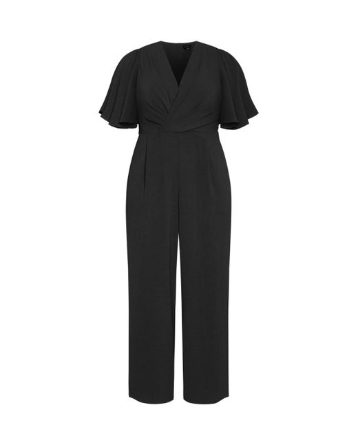 City Chic Black Plus Size Braelynn Jumpsuit