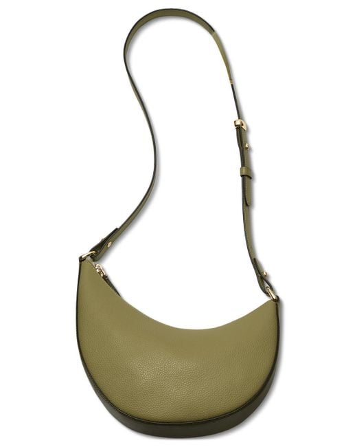 Kate Spade Green Duo Small Pebbled Leather Crossbody Bag