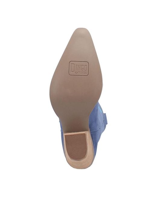 Dingo Blue Thunder Road Leather Boots