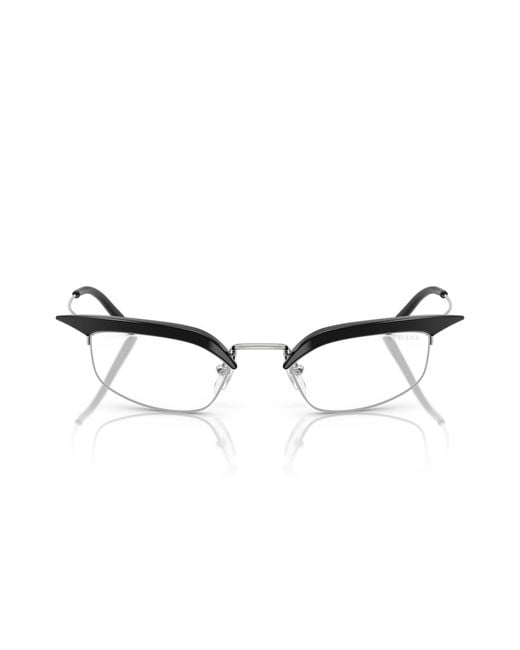 Prada White Sunglasses Pr B50s