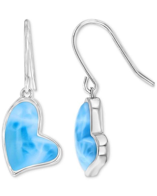 Macy's Blue Heart Shape Opal (4.5 Ct. T.w.