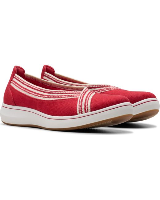 Clarks Pink Cloud Steppers Breeze Sky Air Closed Toe Shoes