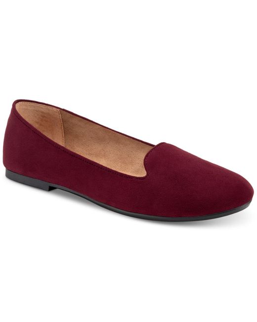 Style & Co. Velvet Alyson Slipon Loafer Flats, Created For Macy's in