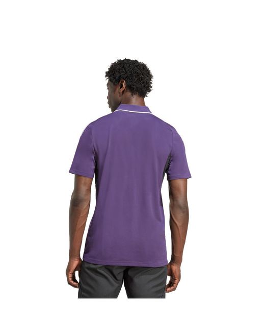 Adidas Purple Manchester United 2025/26 Training Polo Shirt for men