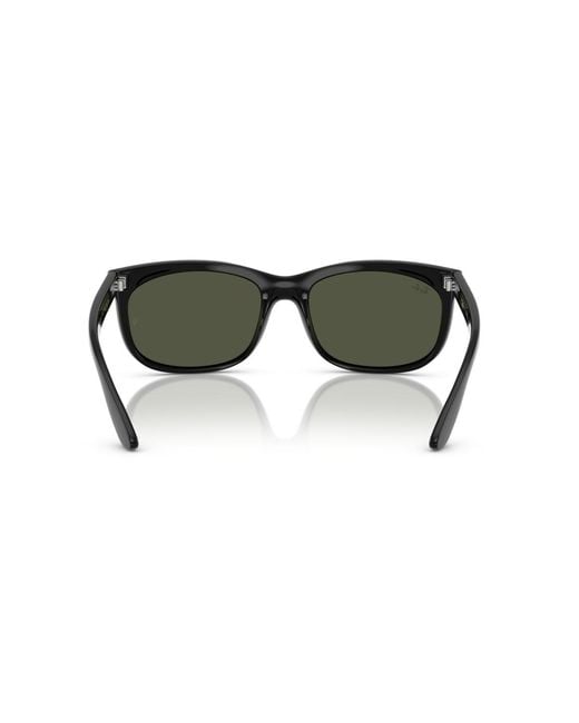 Ray-Ban Green Rectangle Sunglasses