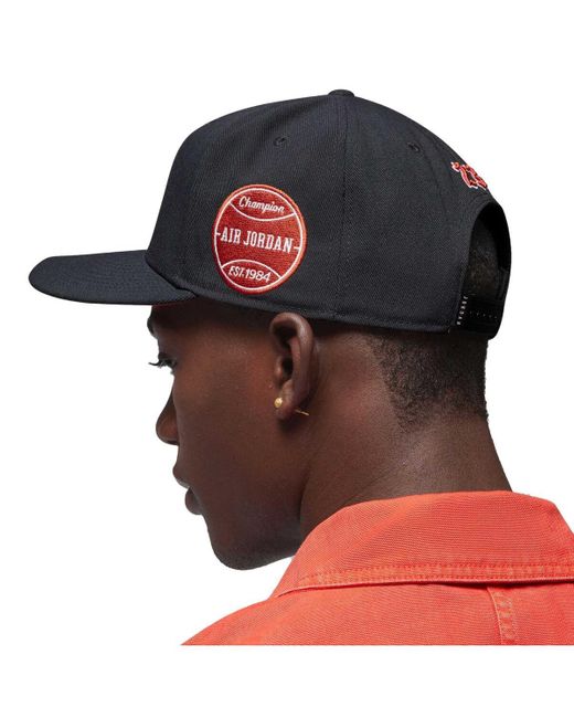 Nike Black Mvp Pro Snapback Hat for men
