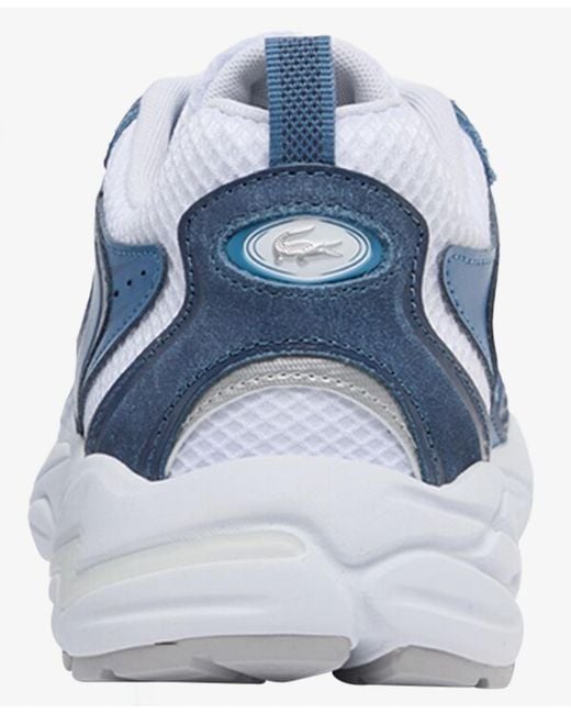 Lacoste Blue Round Toe Sneakers for men