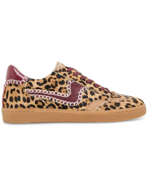 Dolce Vita Pink Notice Stitch Low-profile Lace-up Sneakers