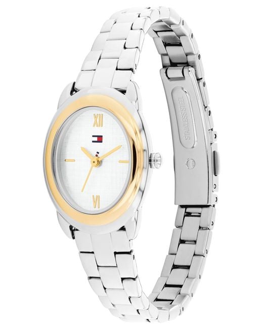Tommy Hilfiger Metallic Quartz Stainless Steel Bracelet Watch